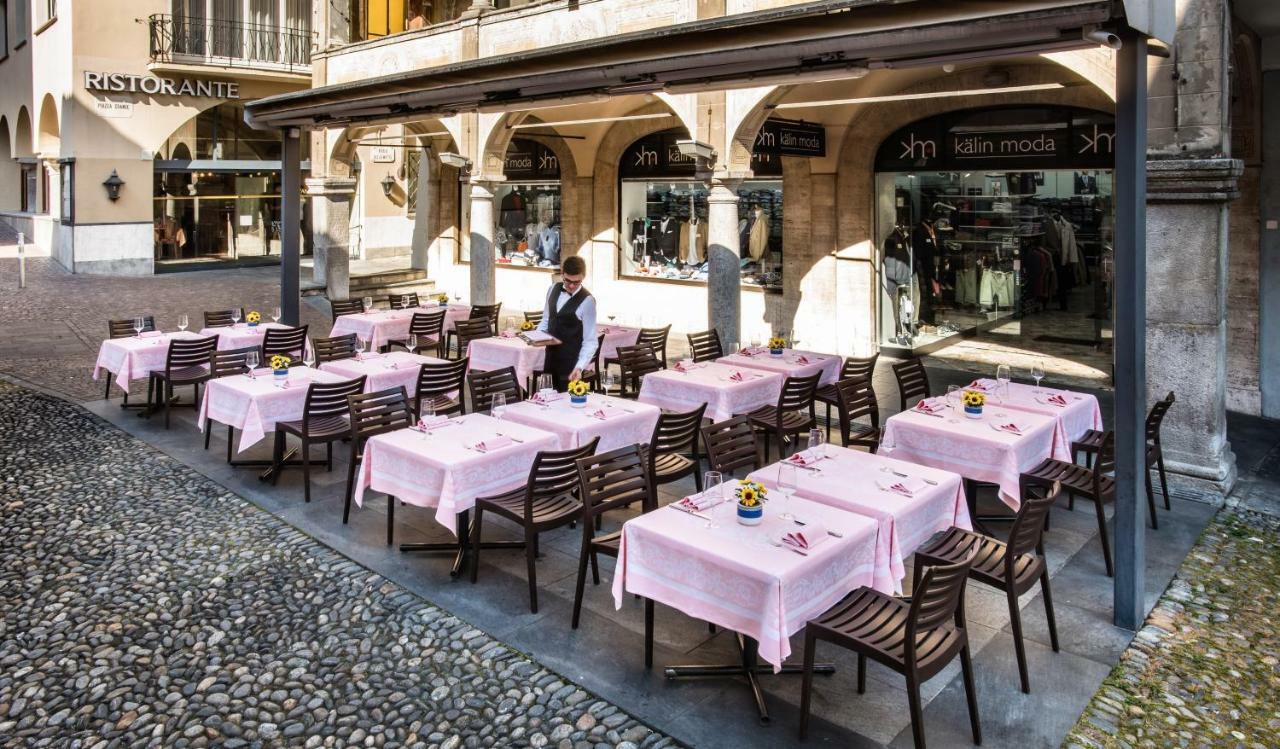 Residenze Dell'Angelo Hotel Locarno Exterior foto