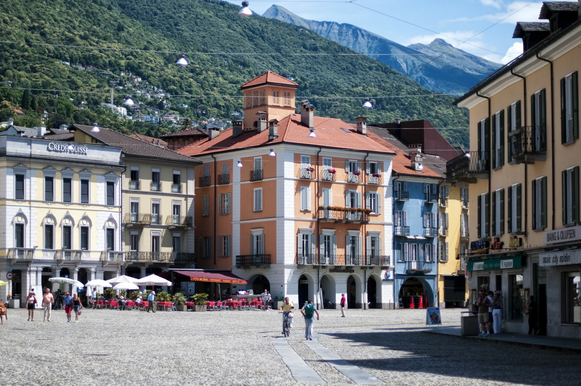 Residenze Dell'Angelo Hotel Locarno Exterior foto